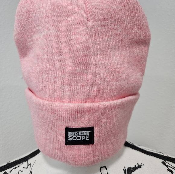 Night Scope women's pink beanie - Picture 3 of 4